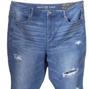 American Eagle Super Hi-Rise The Dream Jean Plus Size Stretch Women's size 20